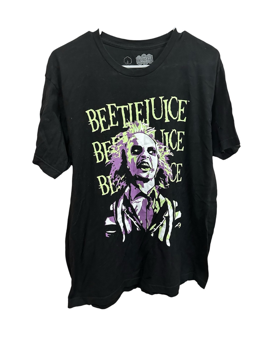 Beetlejuice Short Sleeve Graphic Tee Large